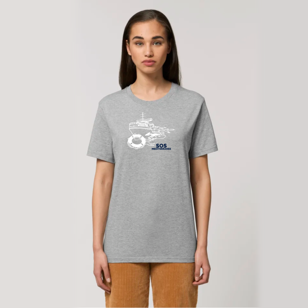 Unisex T-Shirt OCEAN VIKING aus Biobaumwolle in zwei Farben